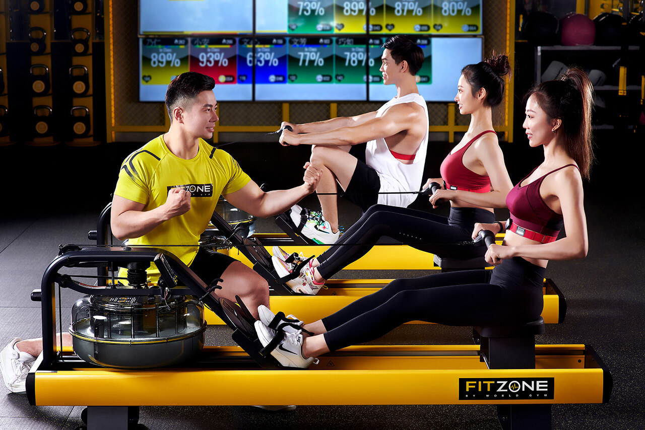 fitzone camp 水阻式划船機
